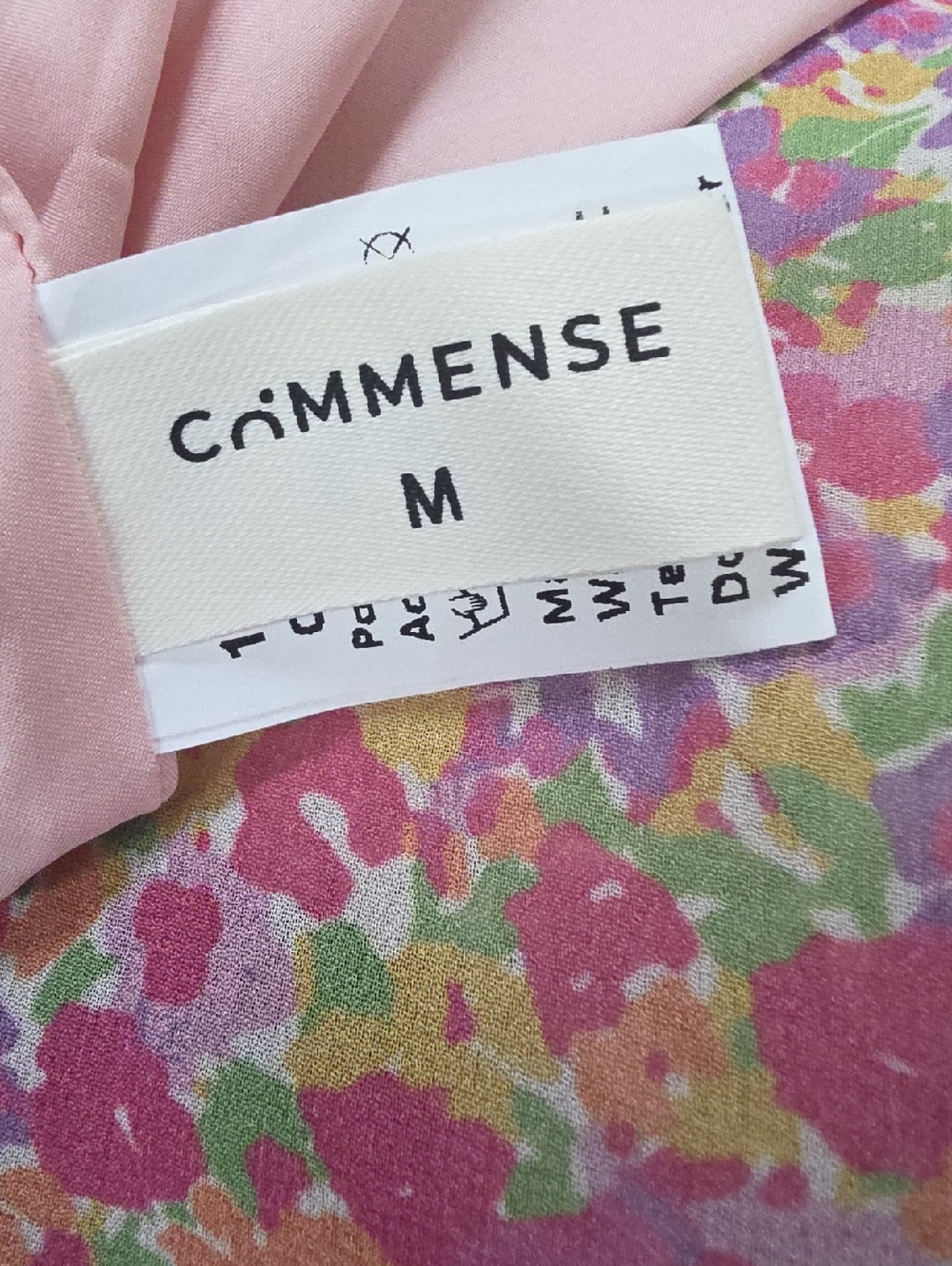 Commense Pink Multi Floral Print Dress - Picture 5 of 5
